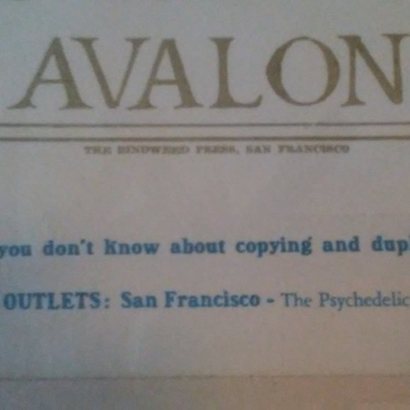 Original1960Rock Poster CHANCE ITS 1ST PRINTING OR SECOND FAMILY DOG ZIG ZAG MAN - Picture 3 of 6